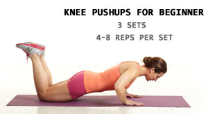 knee push up