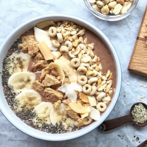 chia seeds with oats