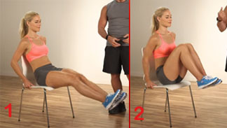 Chair abs pull out