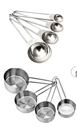 Measuring cup spoons